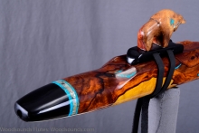 Ironwood (desert) Native American Flute, Minor, Low F-4, #K19G